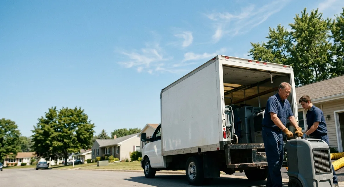 Water Damage Cleanup in Racine, OH near me